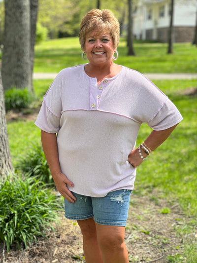 Lilac textured top